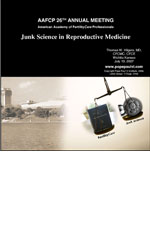 CD: Junk Science in Reproductive Medicine