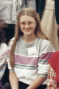 Pam at the end of the seventh Educational Phase in 1984.